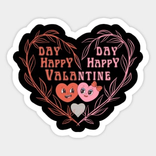 Happy valantine day,lovely Sticker